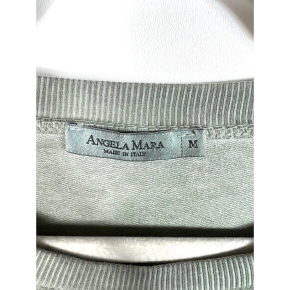 Angela‎ Mara green sweater - Picture 3 of 6